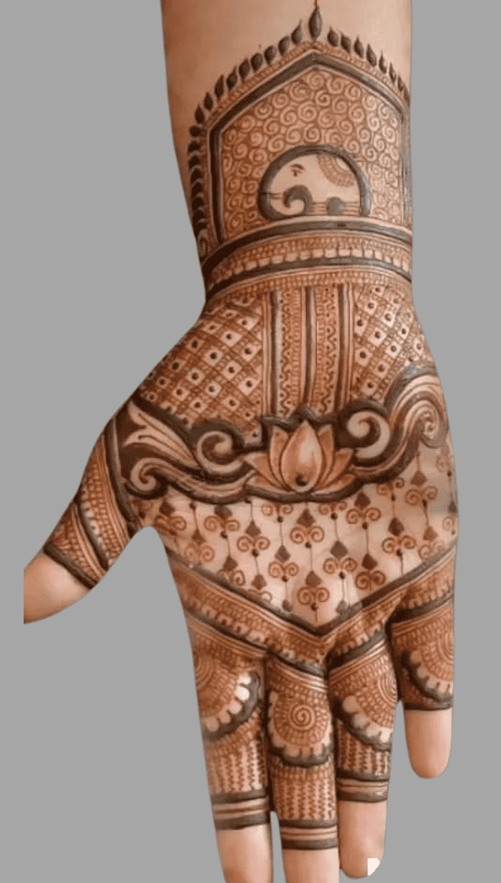 Awesome Monaco Henna Design