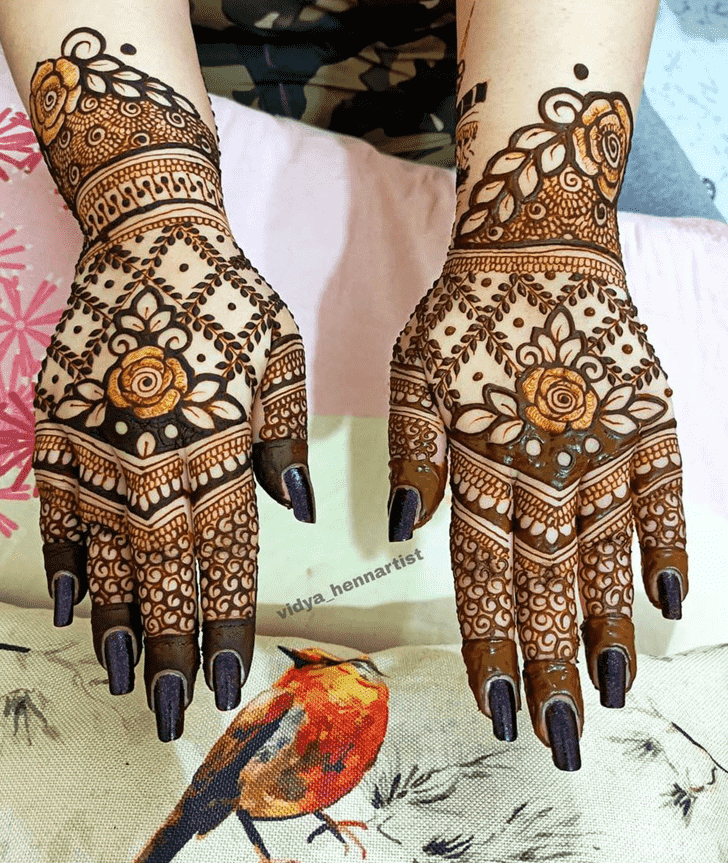 Wonderful Montreal Mehndi Design