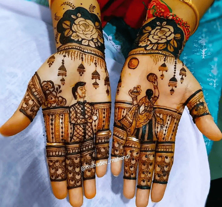 Admirable Moroccan Mehndi Design