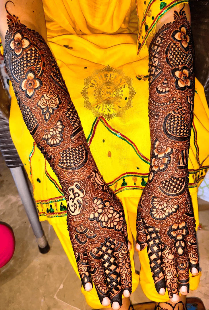 Angelic Moroccan Henna Design