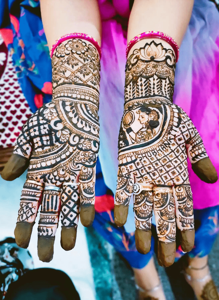 Resplendent Moroccan Henna Design