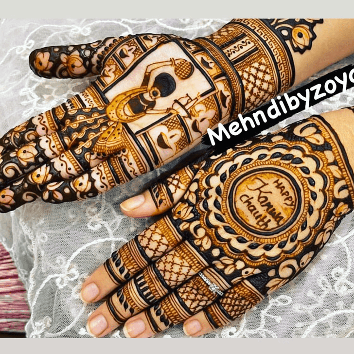 Stunning Moroccan Henna Design