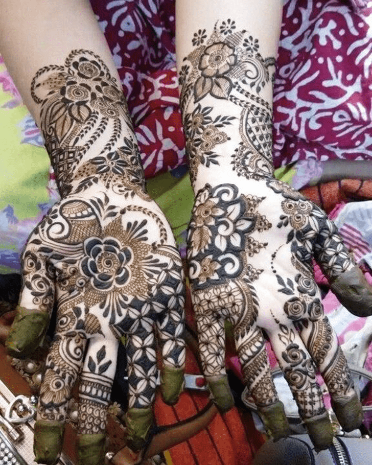 Wonderful Moroccan Mehndi Design