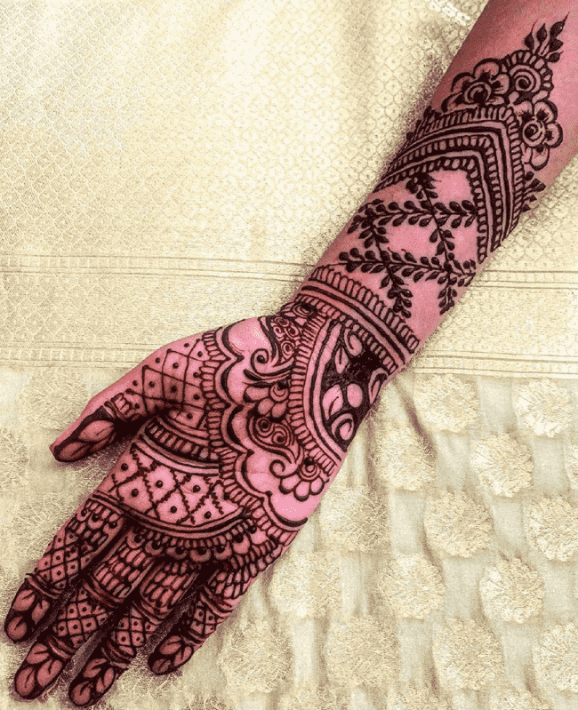 Appealing Muktagacha Henna Design
