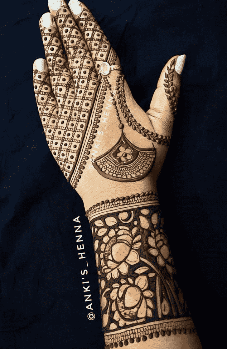 Angelic Mumbai Henna Design