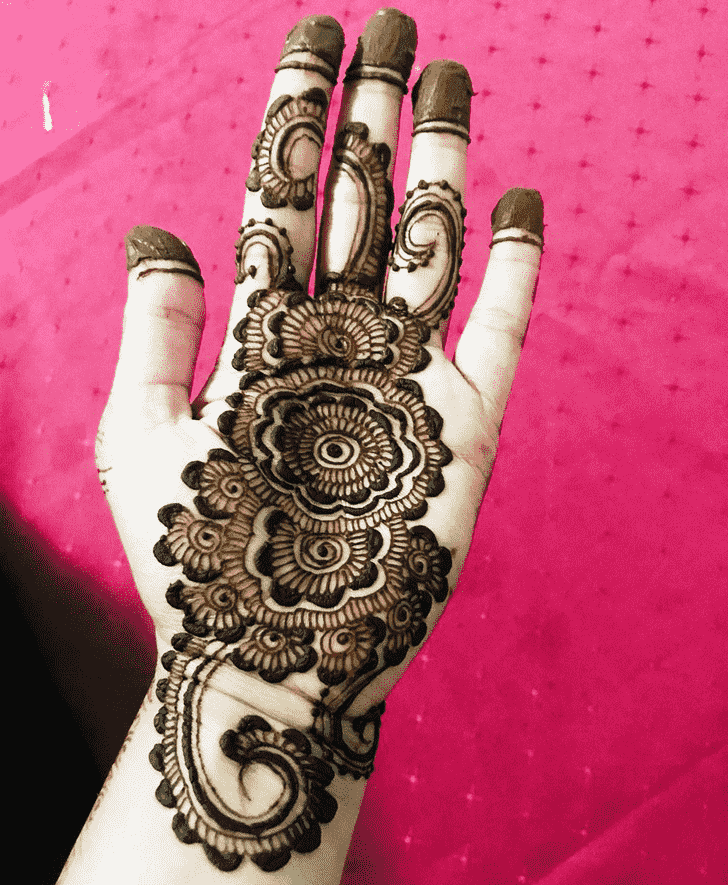 Fine Munnar Henna Design