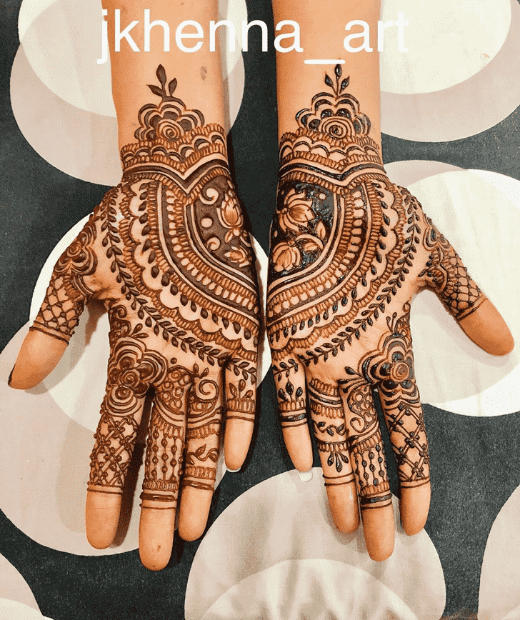 Fair Mysore Henna Design