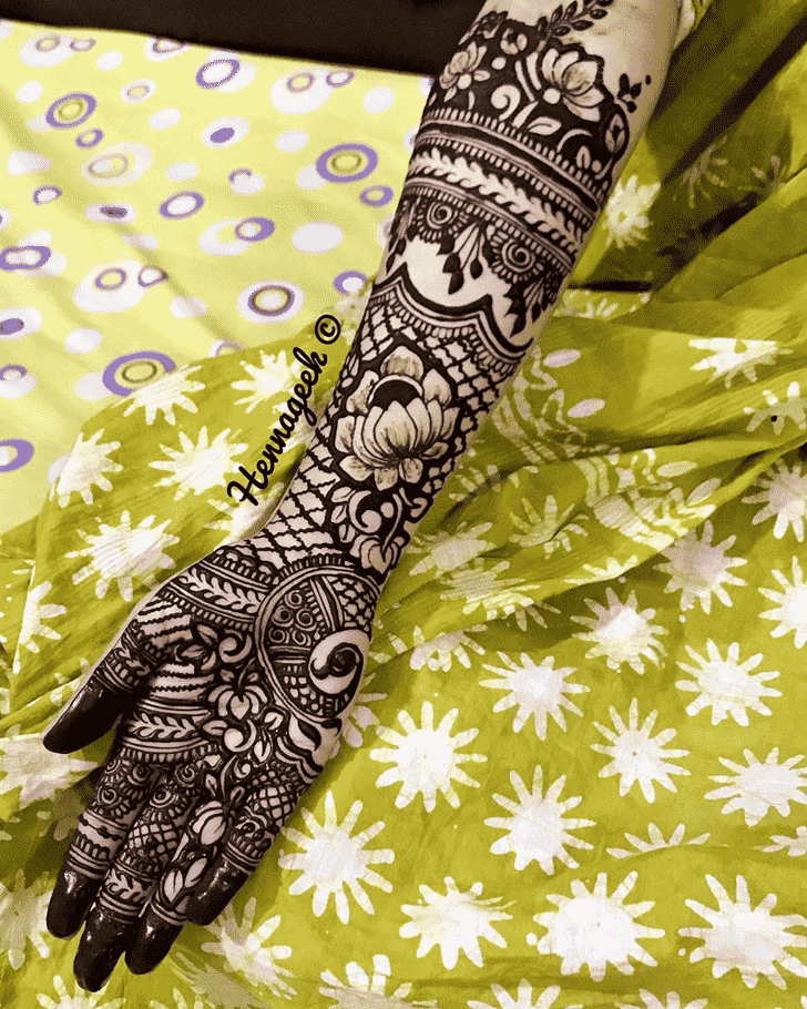 Good Looking Mysore Henna Design