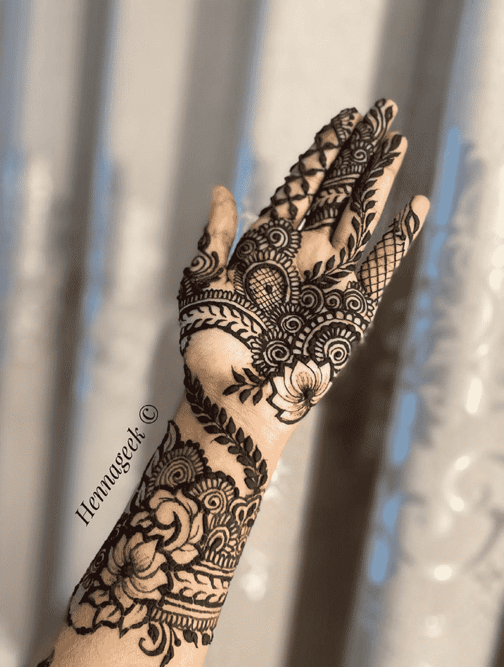 Grand Mysore Henna Design