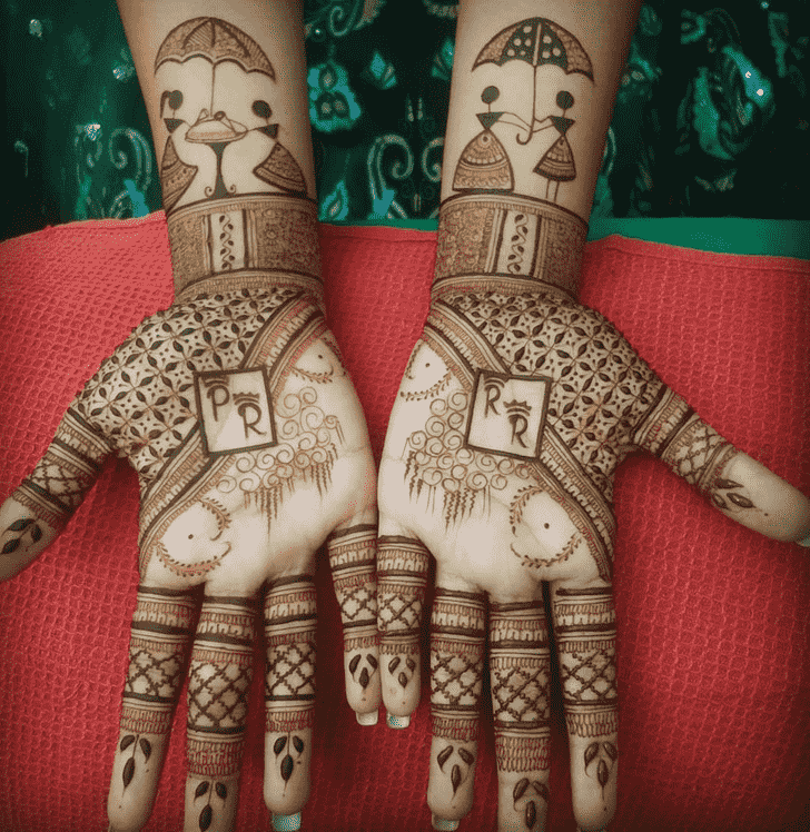 Marvelous Mysore Henna Design