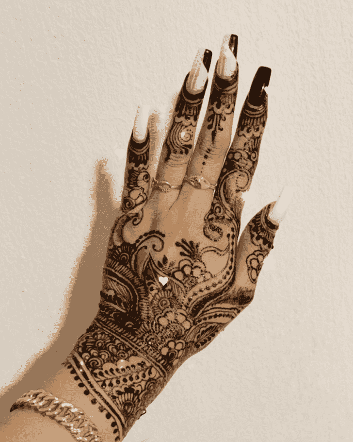 Nice Mysore Henna Design