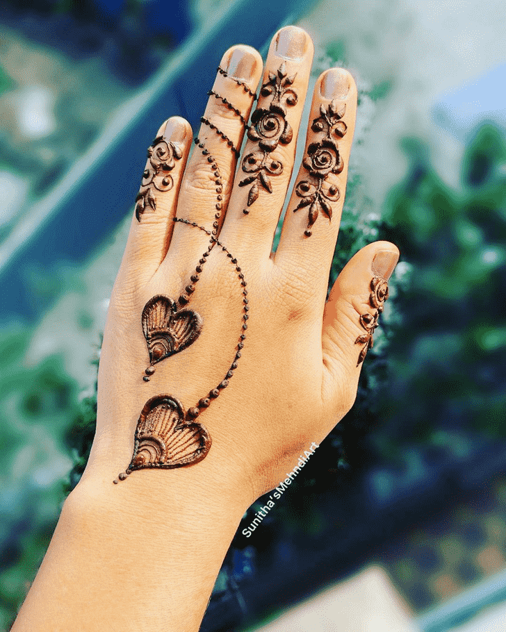 Slightly Mysore Henna Design