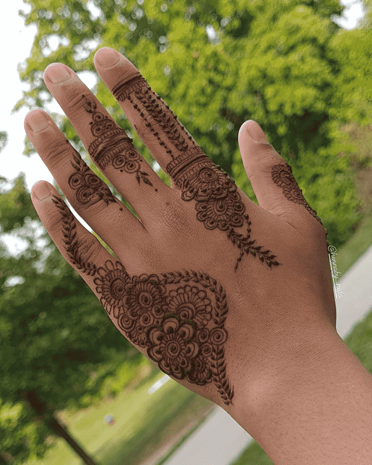 Arm Mysuru Henna Design