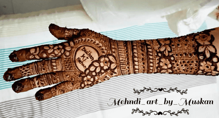 Admirable Nagpur Mehndi Design