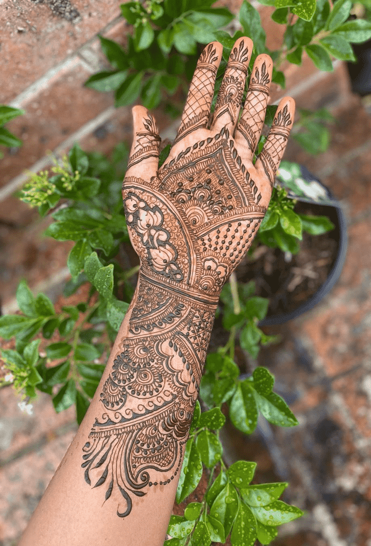 Exquisite Nagpur Henna Design