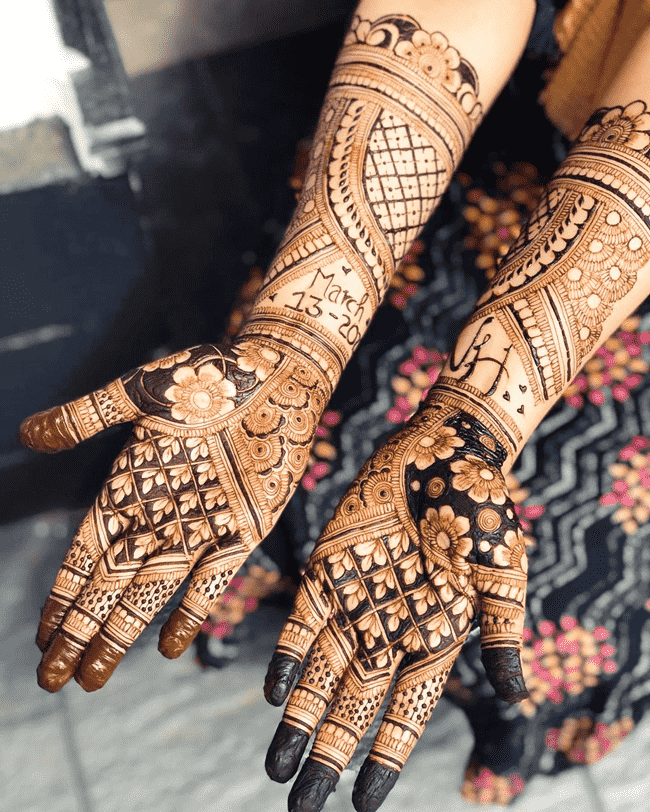 Lovely Nainital Mehndi Design