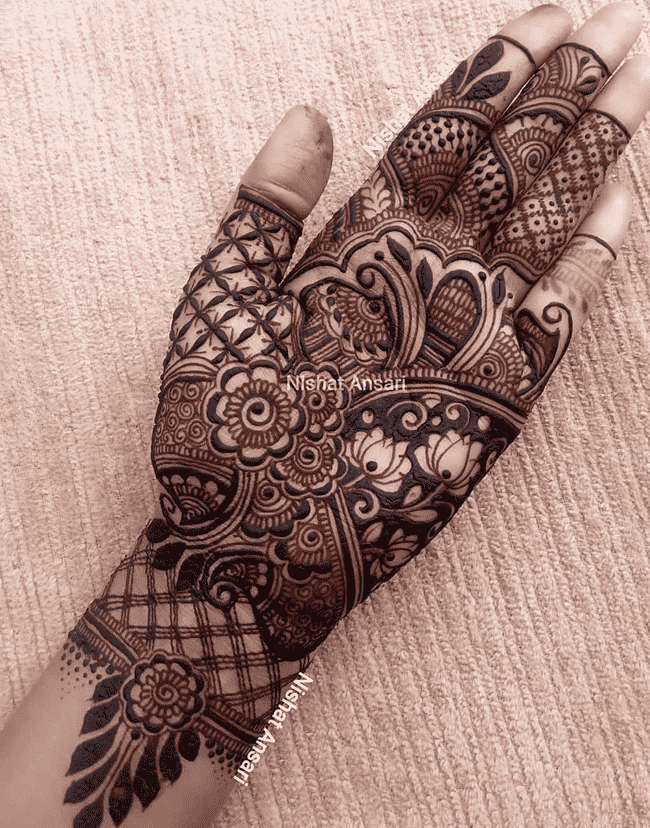 Wonderful Nainital Mehndi Design