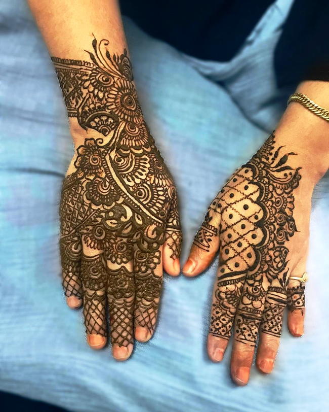 Pretty Nashik Henna Design