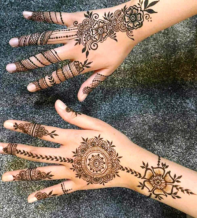 Resplendent Nashik Henna Design