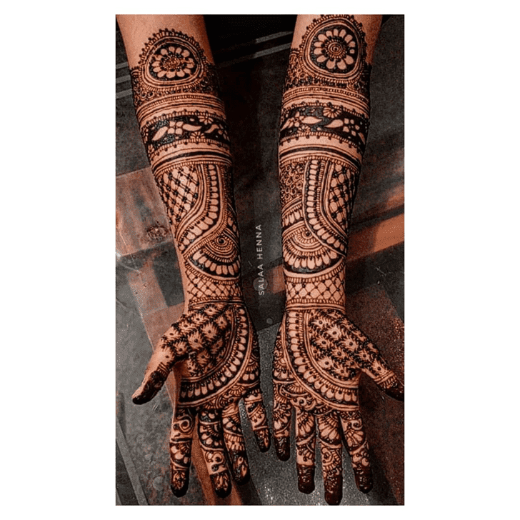 Fair Navratri Henna Design