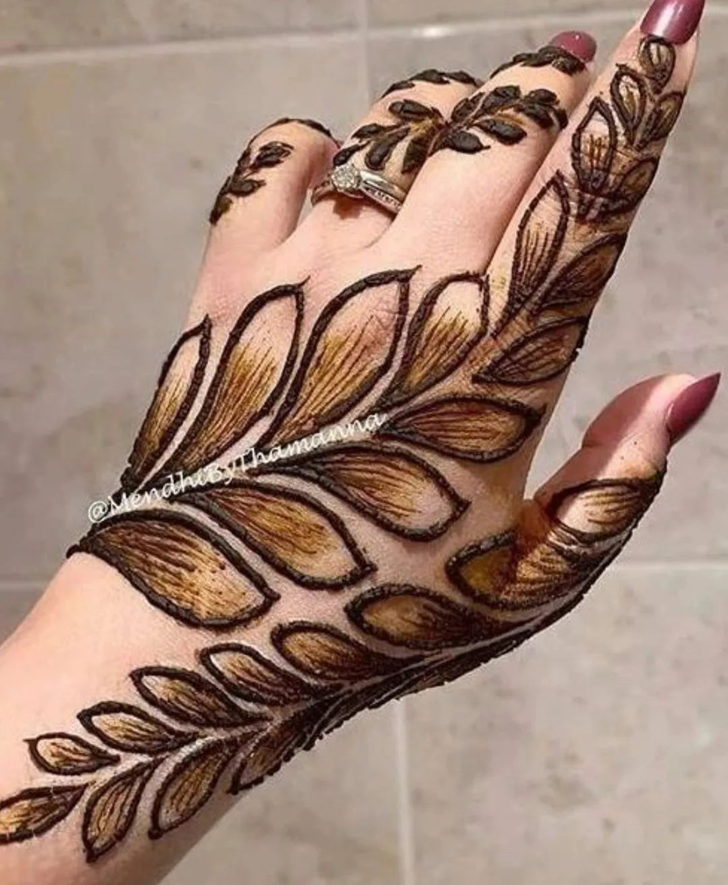 Angelic Navratri Special Henna Design