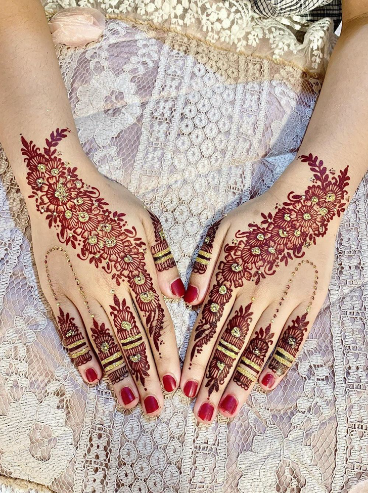 Ideal Navratri Special Henna Design