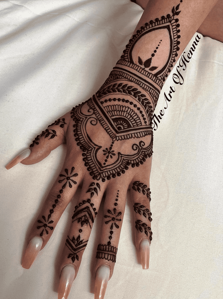 Dazzling Nepal Henna Design