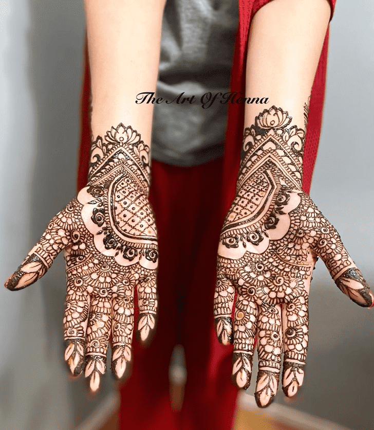 Delicate Nepal Henna Design