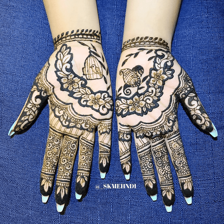 Delightful Nepal Henna Design