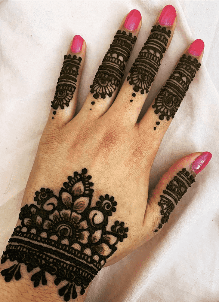 Lovely Nepal Mehndi Design