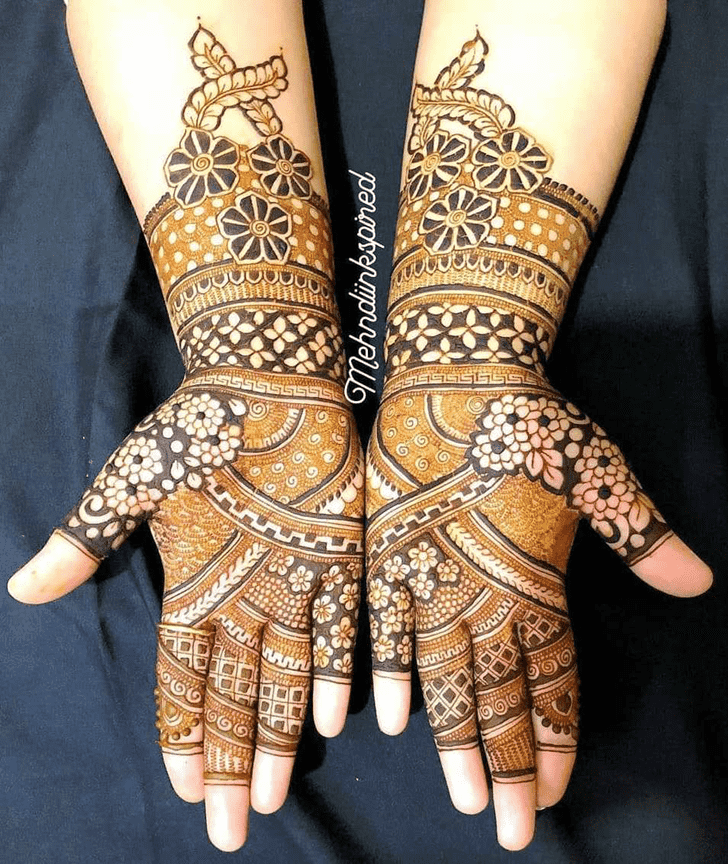 Ravishing Nepal Henna Design