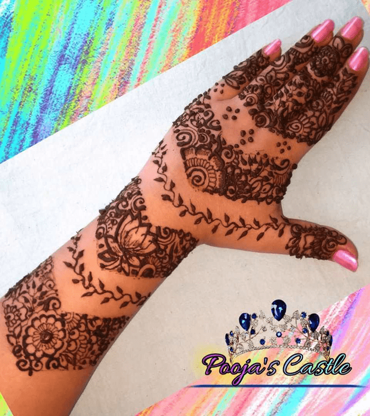 Stunning Nepal Henna Design