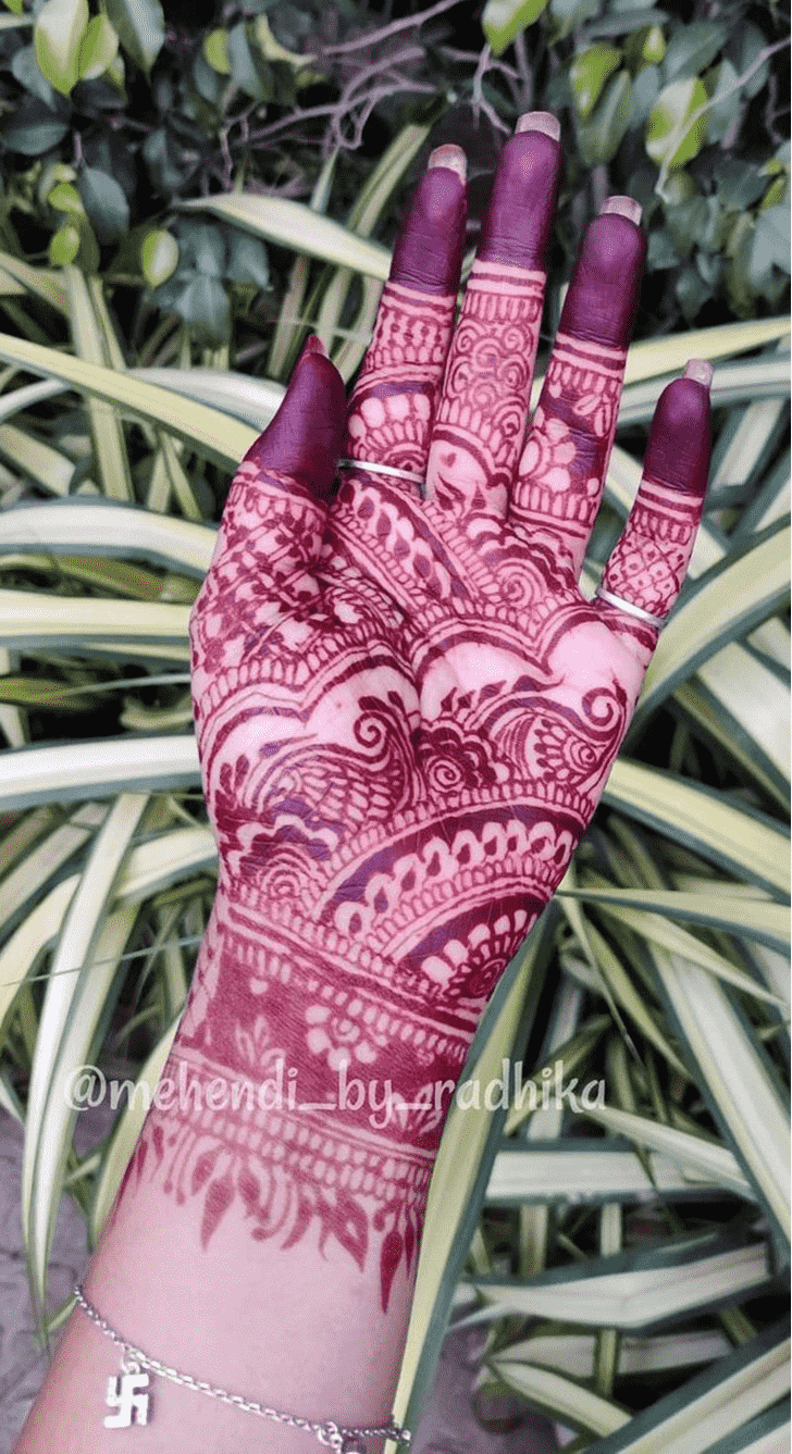 Dazzling New Year Henna Design