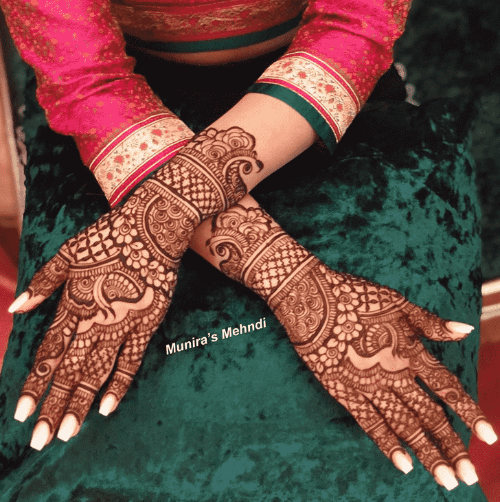 Enticing New Year Henna Design