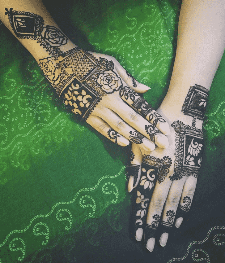 Gorgeous New Year Henna Design