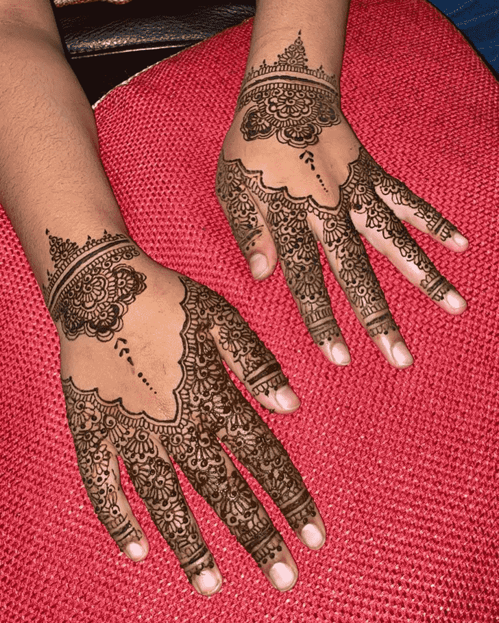 Stunning New Year Henna Design