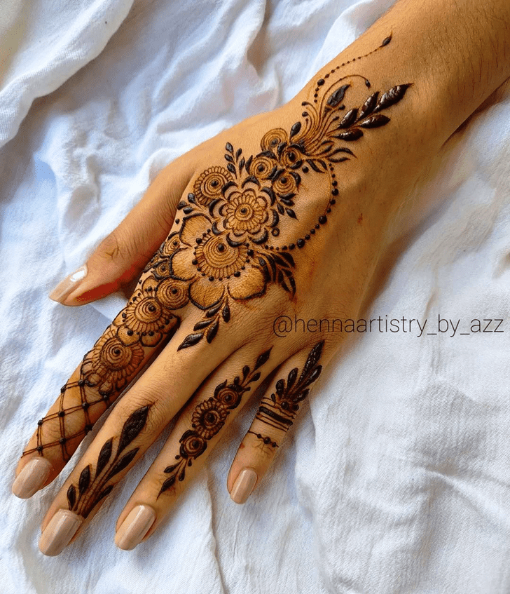 Marvelous Norway Henna Design