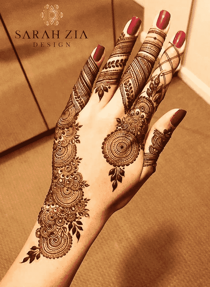 Adorable Oakland Henna Design