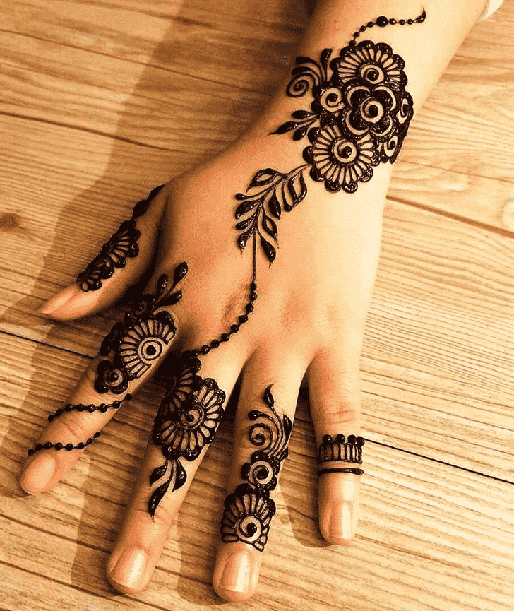 Refined Oakland Henna Design