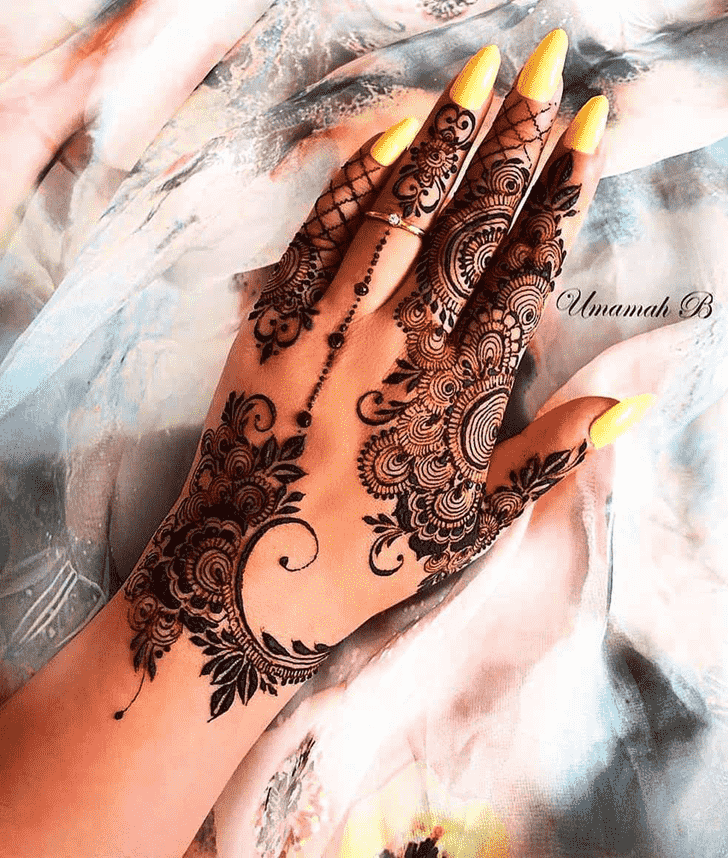 Resplendent Oakland Henna Design