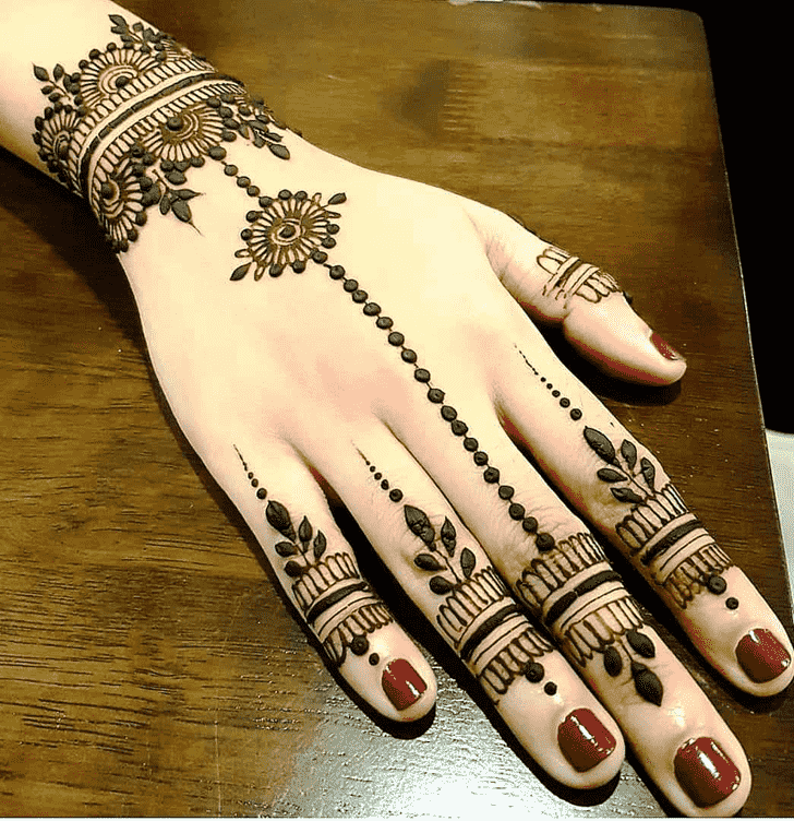 Slightly Oakland Henna Design