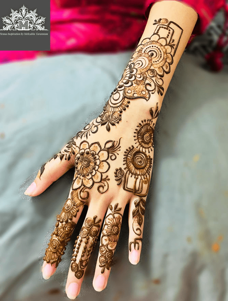 Angelic Oregon Henna Design