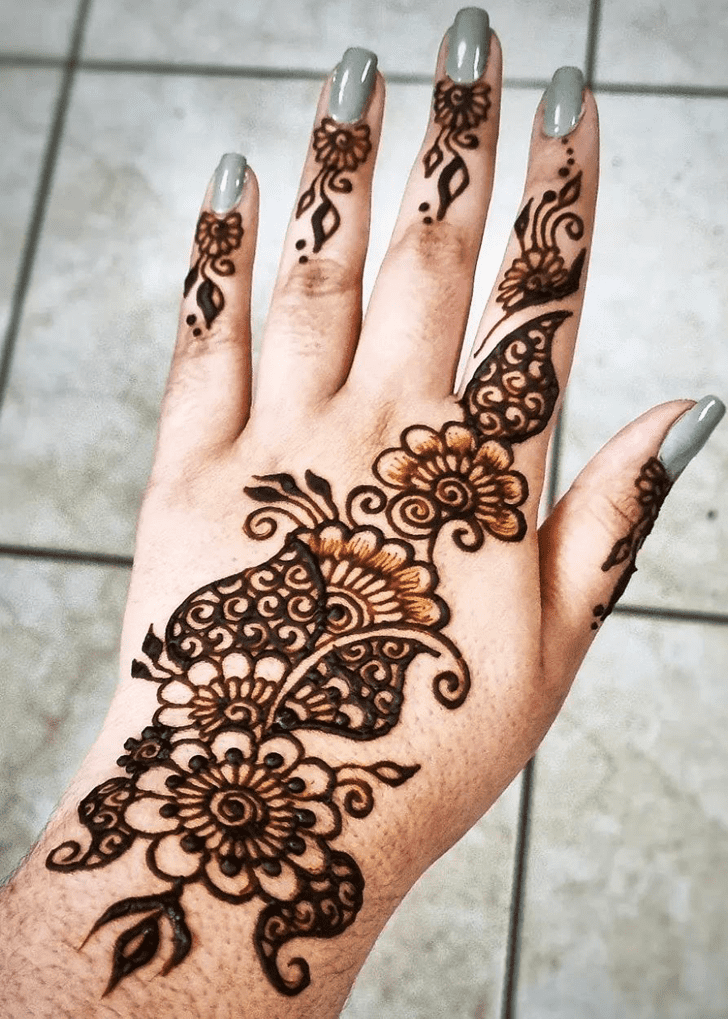 Appealing Oregon Henna Design