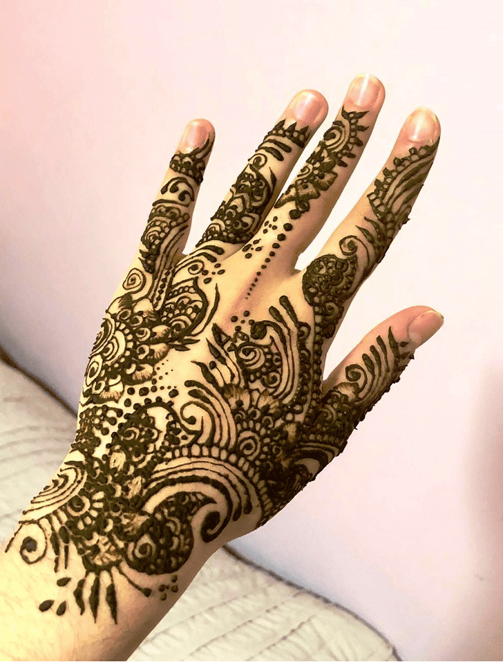 Bewitching Oregon Henna Design