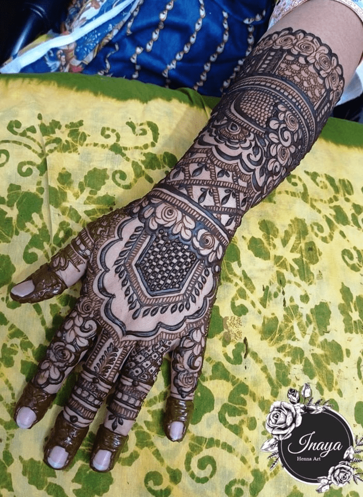 Charming Oregon Henna Design