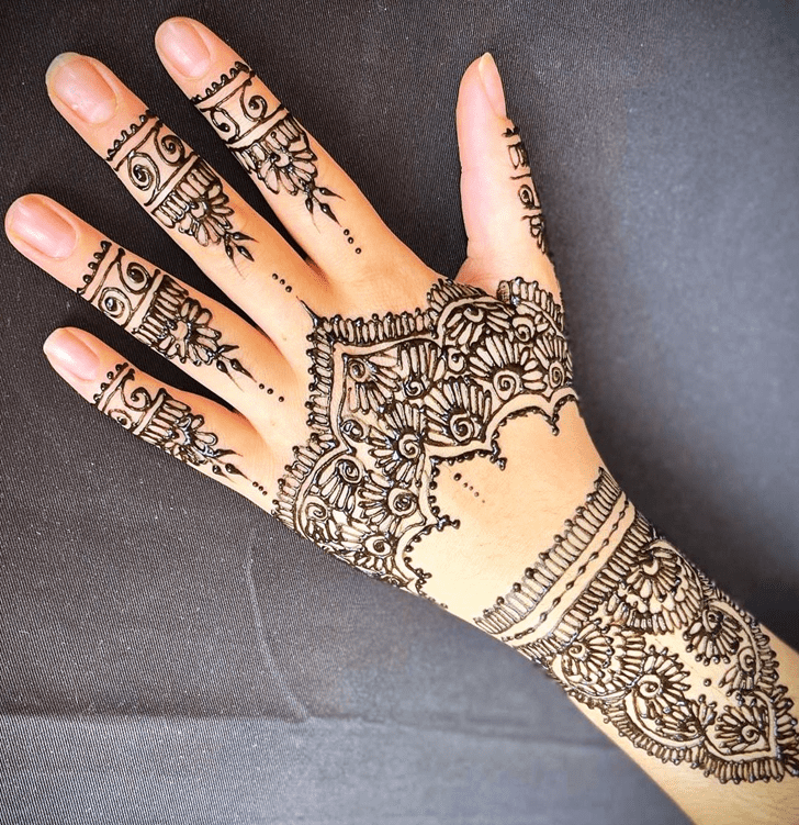 Good Looking Oregon Henna Design