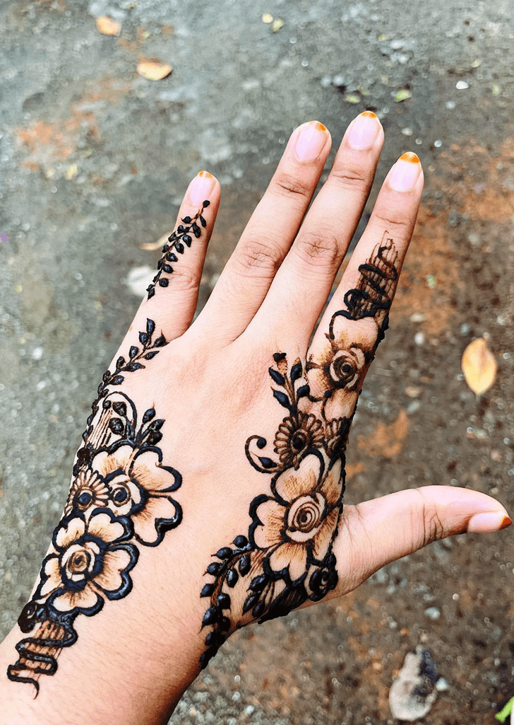 Grand Oregon Henna Design