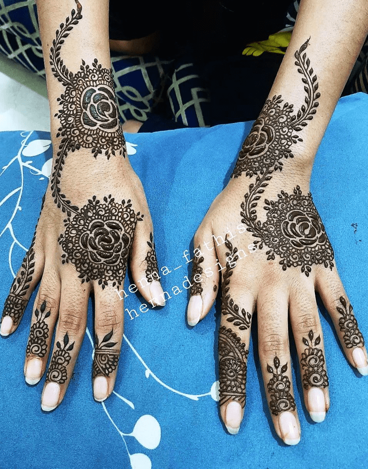 Magnificent Oregon Henna Design