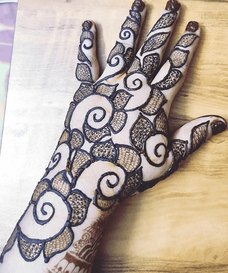 Pretty Oregon Henna Design