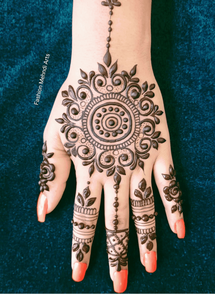 Splendid Oregon Henna Design